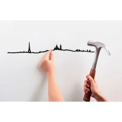 The Line Décoration Murale Ligne Paris 50cm -Sema Design Boutique 624536 FRN04 WEB