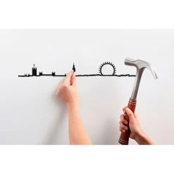The Line Décoration Murale Ligne London 50cm -Sema Design Boutique 624537 FRN04 WEB