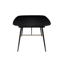 Zago Table à Manger Avec Allonge En Placage Chêne Noir 180x105cm - Verona -Sema Design Boutique 626663 FRN03 WEB