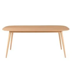 Zago Table à Manger En Chêne Clair 180x90cm - Caly