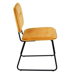 Home Déco Factory Chaise Salle à Manger Moutarde - Adèle 10 Home Déco Factory Chaise Salle à Manger Moutarde - Adèle -Sema Design Boutique 626801 FRN03 WEB