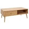 Home Déco Factory Table Basse Avec Tiroir En Bois Et Cannage L110cm - Baia -Sema Design Boutique 626822 FRN01 WEB