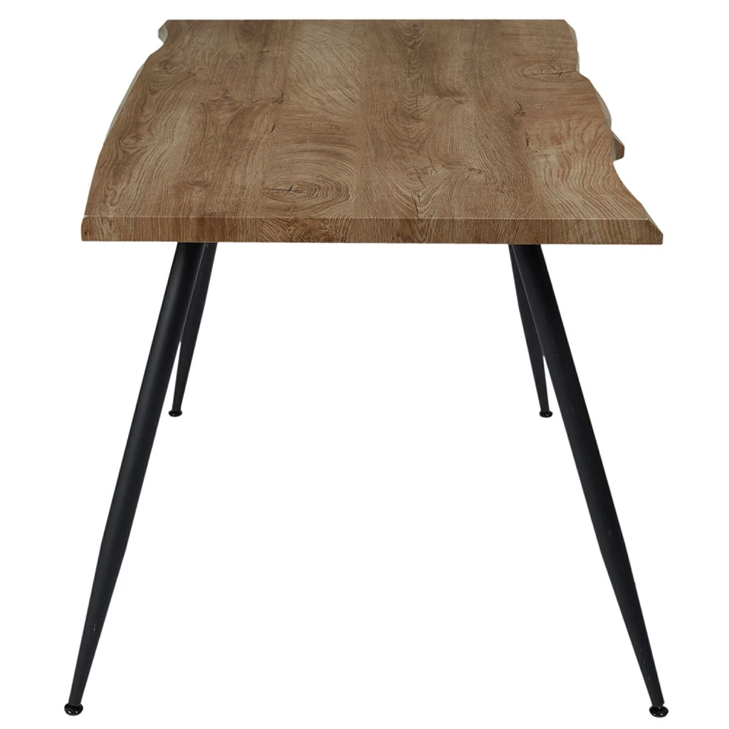 Home Déco Factory Table à Manger En MDFrel Et Pieds En Fer 110x75cm - Forest 5 Home Déco Factory Table à Manger En MDFrel Et Pieds En Fer 110x75cm - Forest – Image 3