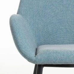 La Forma Chaise Avec Accoudoir En Tissu Bleu Clair - Konna 11 La Forma Chaise Avec Accoudoir En Tissu Bleu Clair - Konna -Sema Design Boutique 627658 FRN04 WEB