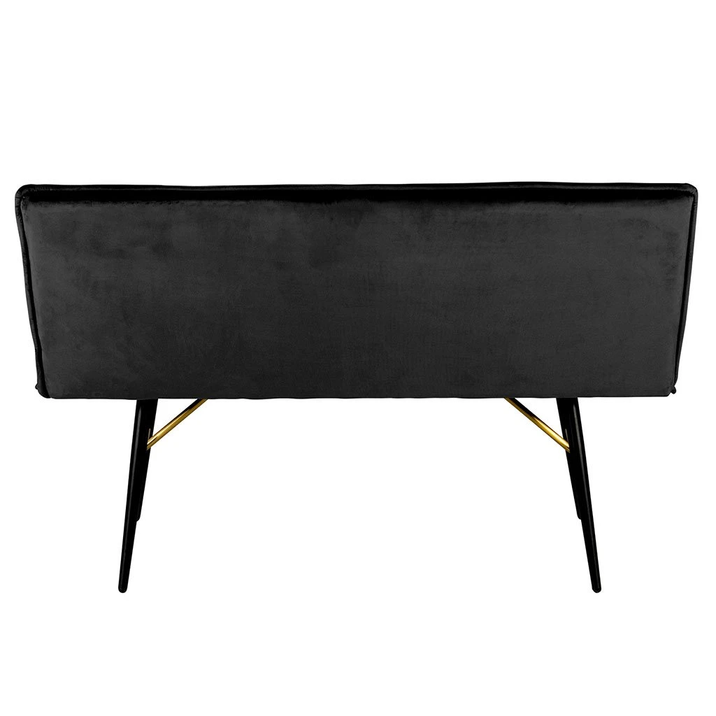Zago Banc En Velours Noir - Vero 6 Zago Banc En Velours Noir - Vero – Image 4