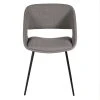 Zago Chaise Salle à Manger Tissu Gris - Alma -Sema Design Boutique 633420 FRN01 WEB