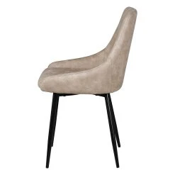 Zago Chaise Salle à Manger Tissu Effet Daim Beige - Ben 11 Zago Chaise Salle à Manger Tissu Effet Daim Beige - Ben -Sema Design Boutique 633422 FRN04 WEB