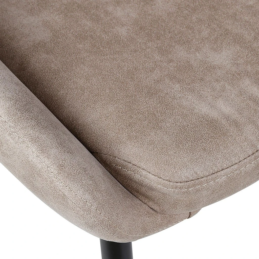 Zago Chaise Salle à Manger Tissu Effet Daim Beige - Ben 8 Zago Chaise Salle à Manger Tissu Effet Daim Beige - Ben – Image 6