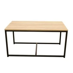 Home Déco Factory Table Basse Gigogne (lot De 3) En Plaqué Bois Et Fer Noir - Selya 12 Home Déco Factory Table Basse Gigogne (lot De 3) En Plaqué Bois Et Fer Noir - Selya -Sema Design Boutique 638118 FRN05 WEB