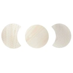 Home Déco Factory Table Basse Gigogne (lot De 3) En Plaqué Bois, Blanc Et Fer Noir - Audry -Sema Design Boutique 638119 FRN03 WEB