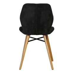 Zago Chaise Salle à Manger En Tissu Soft Touch Noir - Keri 10 Zago Chaise Salle à Manger En Tissu Soft Touch Noir - Keri -Sema Design Boutique 638825 FRN04 WEB