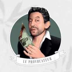 ASAP Sticker Le Provocateur - Serge Gainsbourg