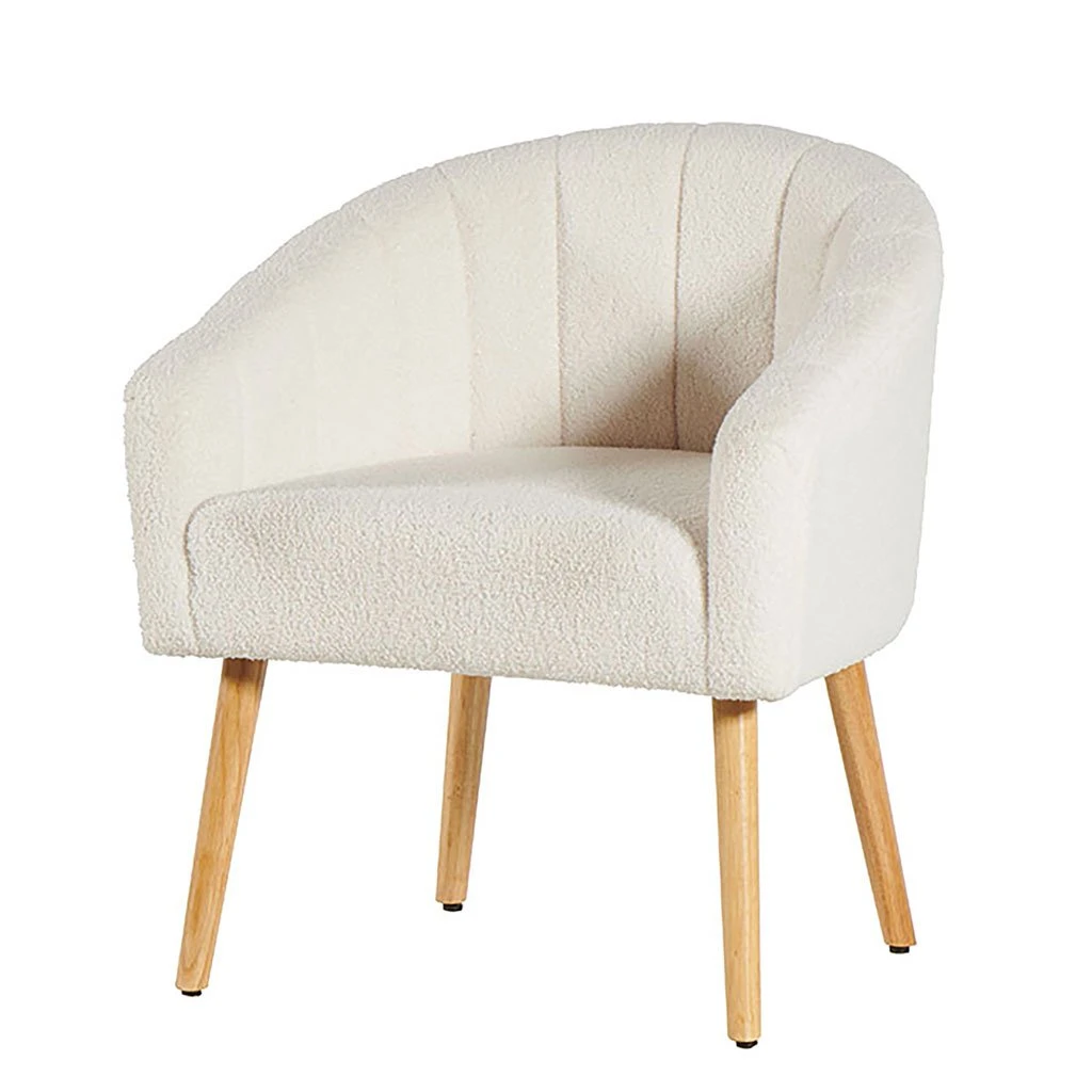Casita Fauteuil Blanc H76cm - Alara 3 Casita Fauteuil Blanc H76cm - Alara