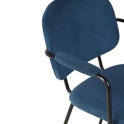 Zago Fauteuil En Velours Côtelé Bleu Foncé - Aston 13 Zago Fauteuil En Velours Côtelé Bleu Foncé - Aston -Sema Design Boutique 646233 FRN06 WEB