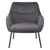 Zago Fauteuil En Velours Côtelé Gris Argent - Martin -Sema Design Boutique 646263 FRN01 WEB