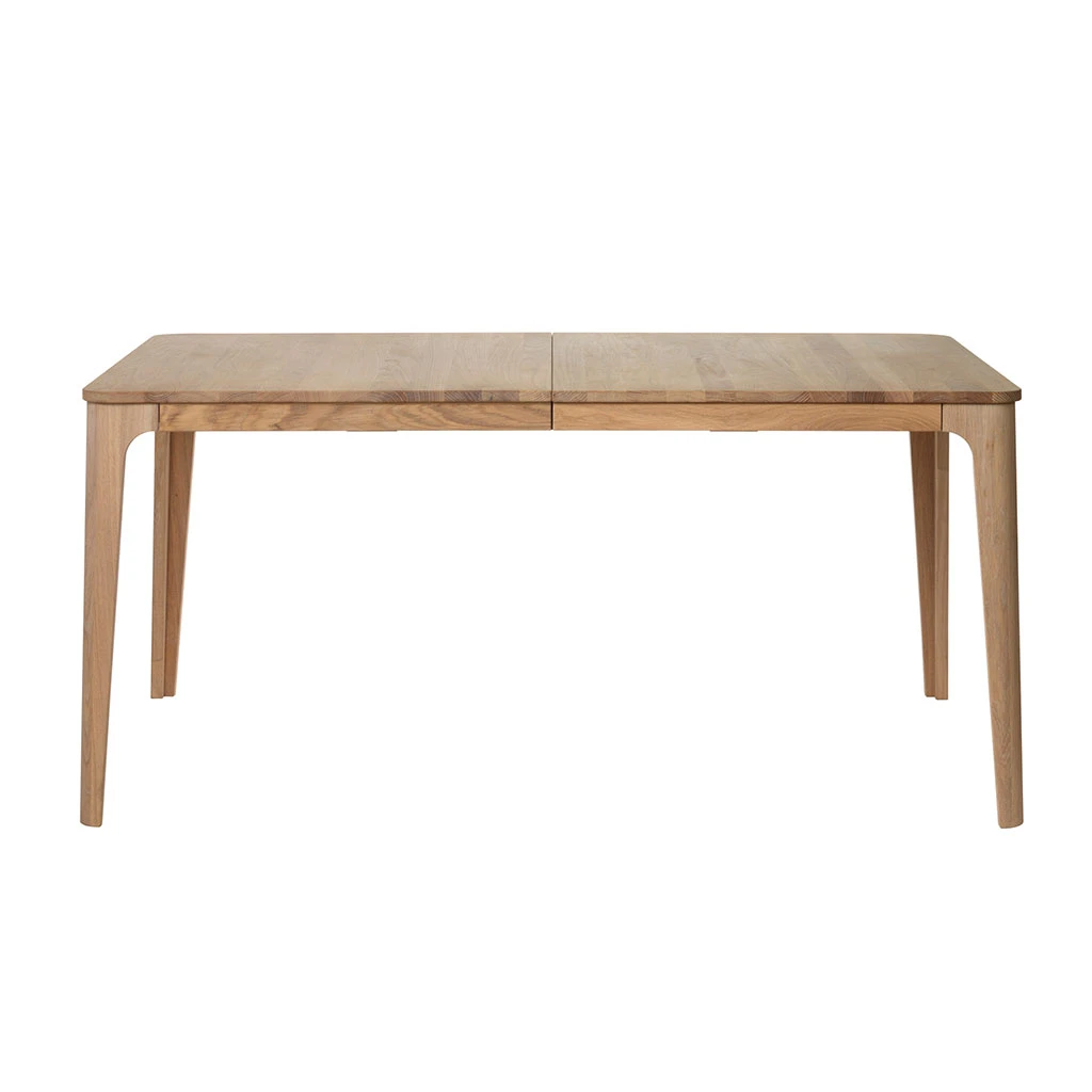 Unique Table à Manger Placage Chêne Naturel 160x90cm - Amalfi 3 Unique Table à Manger Placage Chêne Naturel 160x90cm - Amalfi