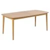 AC Design Table à Manger Extensible En Bois De Chêne Naturel 180-219cmx90cm - Montreux