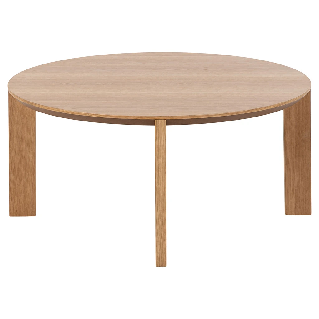 AC Design Table Basse En Chêne Naturel D90cm - Maxime 4 AC Design Table Basse En Chêne Naturel D90cm - Maxime – Image 2
