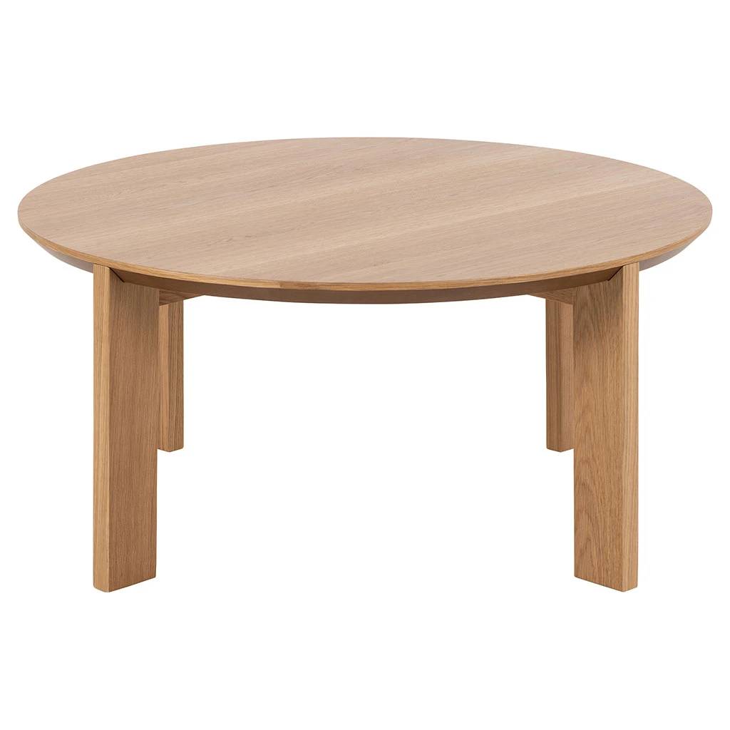 AC Design Table Basse En Chêne Naturel D90cm - Maxime 5 AC Design Table Basse En Chêne Naturel D90cm - Maxime – Image 3