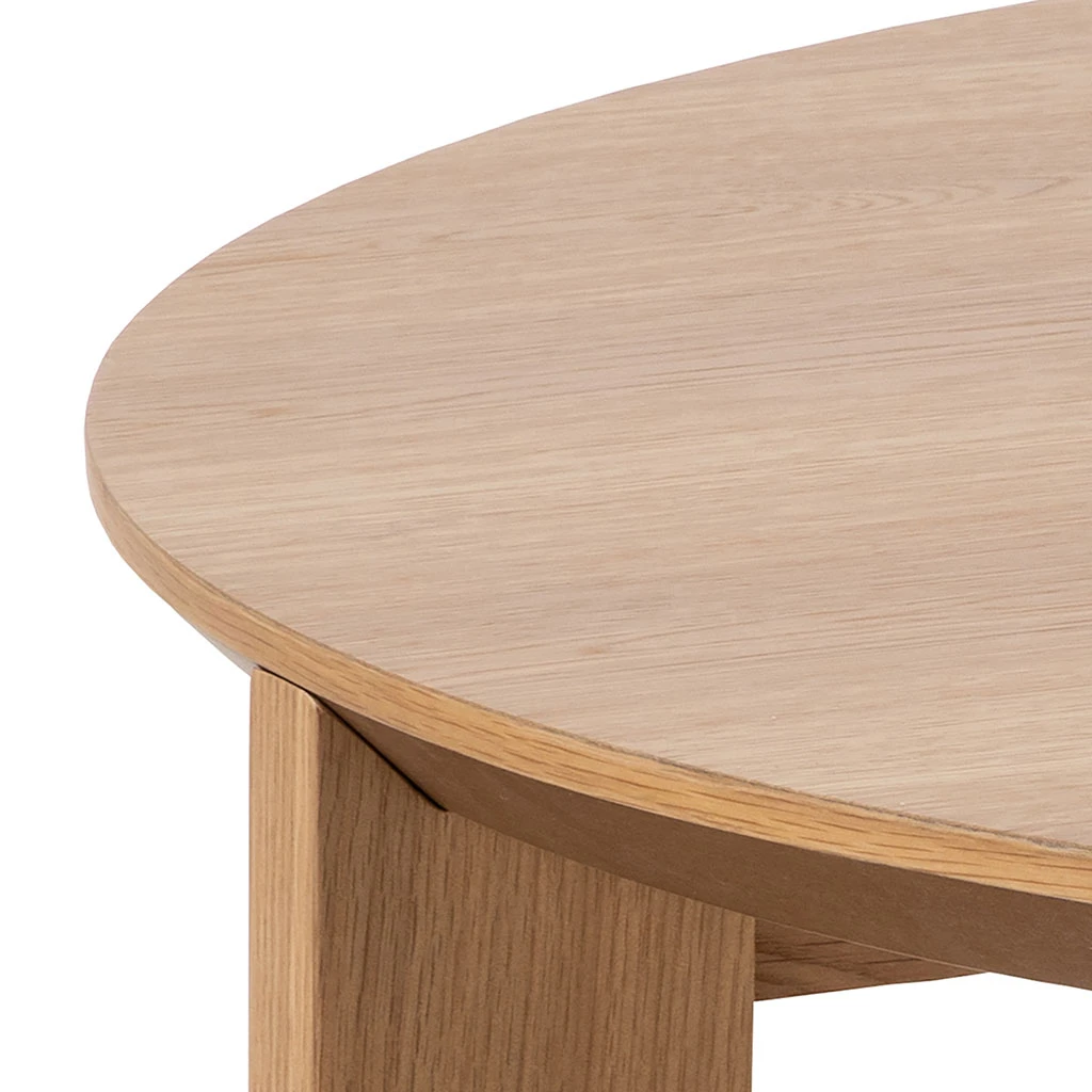 AC Design Table Basse En Chêne Naturel D90cm - Maxime 6 AC Design Table Basse En Chêne Naturel D90cm - Maxime – Image 4