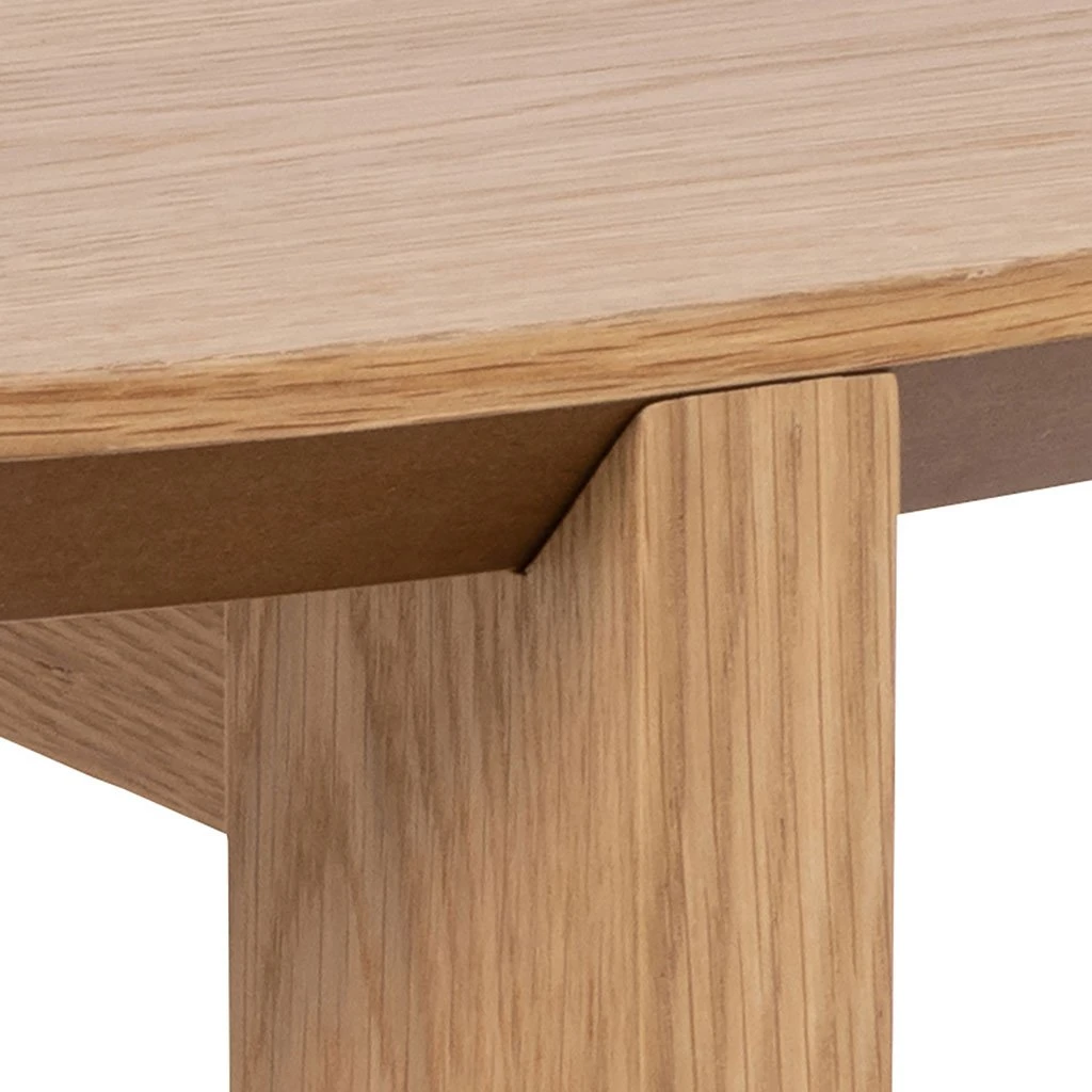 AC Design Table Basse En Chêne Naturel D90cm - Maxime 7 AC Design Table Basse En Chêne Naturel D90cm - Maxime – Image 5