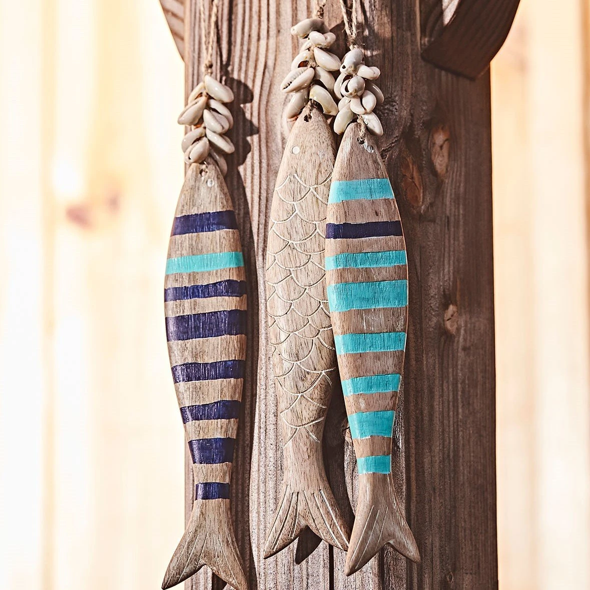 Jardin D'Ulysse Deco Poisson Un été à La Mer H30cm Bleu 6 Jardin D'Ulysse Deco Poisson Un été à La Mer H30cm Bleu – Image 4