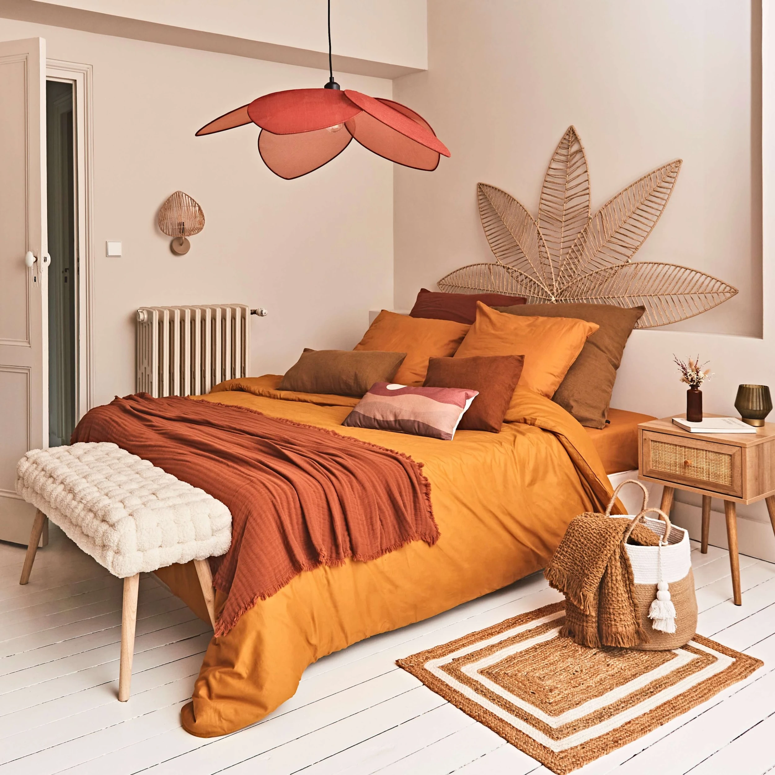 SEMA DESIGN Tête De Lit Retractable Exaltation Naturel 180x90cm 6 SEMA DESIGN Tête De Lit Retractable Exaltation Naturel 180x90cm – Image 4