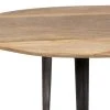 SEMA DESIGN Table Basse Gigogne (lot De 2) En Manguier Naturel Et Fer - Hervea