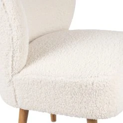 SEMA DESIGN Fauteuil Bouclette Blanc Crème - Elément 11 SEMA DESIGN Fauteuil Bouclette Blanc Crème - Elément -Sema Design Boutique 74388 DET03 WEB