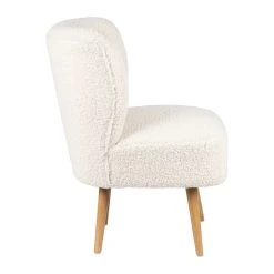 SEMA DESIGN Fauteuil Bouclette Blanc Crème - Elément 12 SEMA DESIGN Fauteuil Bouclette Blanc Crème - Elément -Sema Design Boutique 74388 DET04 WEB