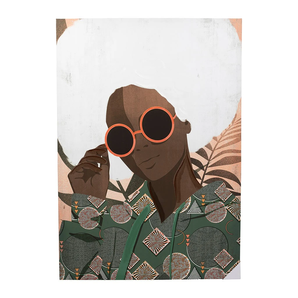 SEMA DESIGN Tableau Femme Seventies Gallery Multicolore 70x100cm 3 SEMA DESIGN Tableau Femme Seventies Gallery Multicolore 70x100cm