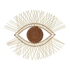 SEMA DESIGN Deco Murale Oeil Pep's Pop Naturel