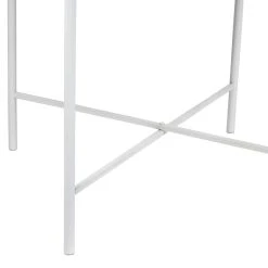 SEMA DESIGN Table Basse (lot De 2) En Rotin Naturel Et Fer Blanc - Element -Sema Design Boutique 74931 DET03 WEB