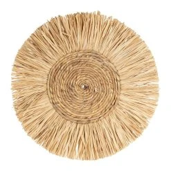 SEMA DESIGN Deco Murale Rosace Cuzco Naturel D38cm