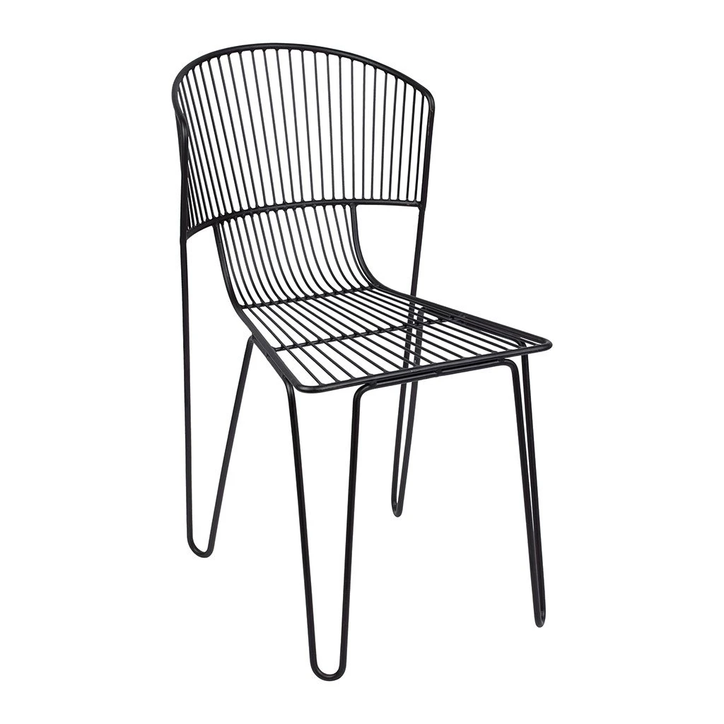 SEMA DESIGN Chaise Salle à Manger En Fer Noir - Sevent's 4 SEMA DESIGN Chaise Salle à Manger En Fer Noir - Sevent's – Image 2