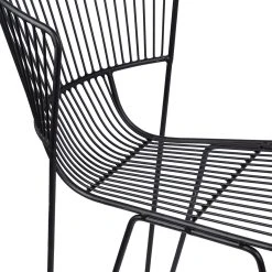 SEMA DESIGN Chaise Salle à Manger En Fer Noir - Sevent's 10 SEMA DESIGN Chaise Salle à Manger En Fer Noir - Sevent's -Sema Design Boutique 75028 DET03 WEB