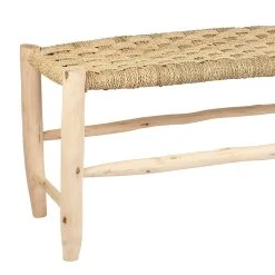 SEMA DESIGN Banc En Osier Naturel -Sema Design Boutique 75061 DET02 WEB