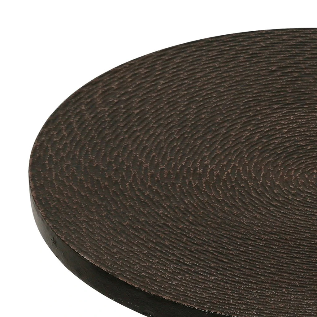 SEMA DESIGN Table Basse Gigogne (lot De 2) En Bronze Noir Et Dorée 5 SEMA DESIGN Table Basse Gigogne (lot De 2) En Bronze Noir Et Dorée – Image 3