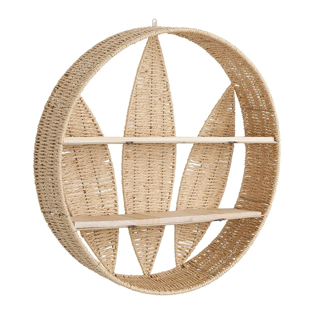 SEMA DESIGN Etagere 2 Niveaux Floraly Naturel D60.5x13.5cm 4 SEMA DESIGN Etagere 2 Niveaux Floraly Naturel D60.5x13.5cm – Image 2