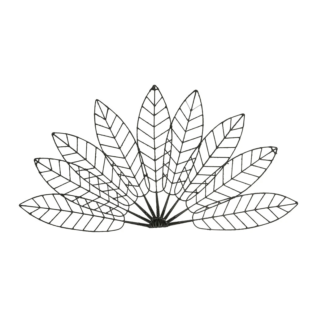 SEMA DESIGN Tête De Lit En Fer Noir - Floraly 3 SEMA DESIGN Tête De Lit En Fer Noir - Floraly