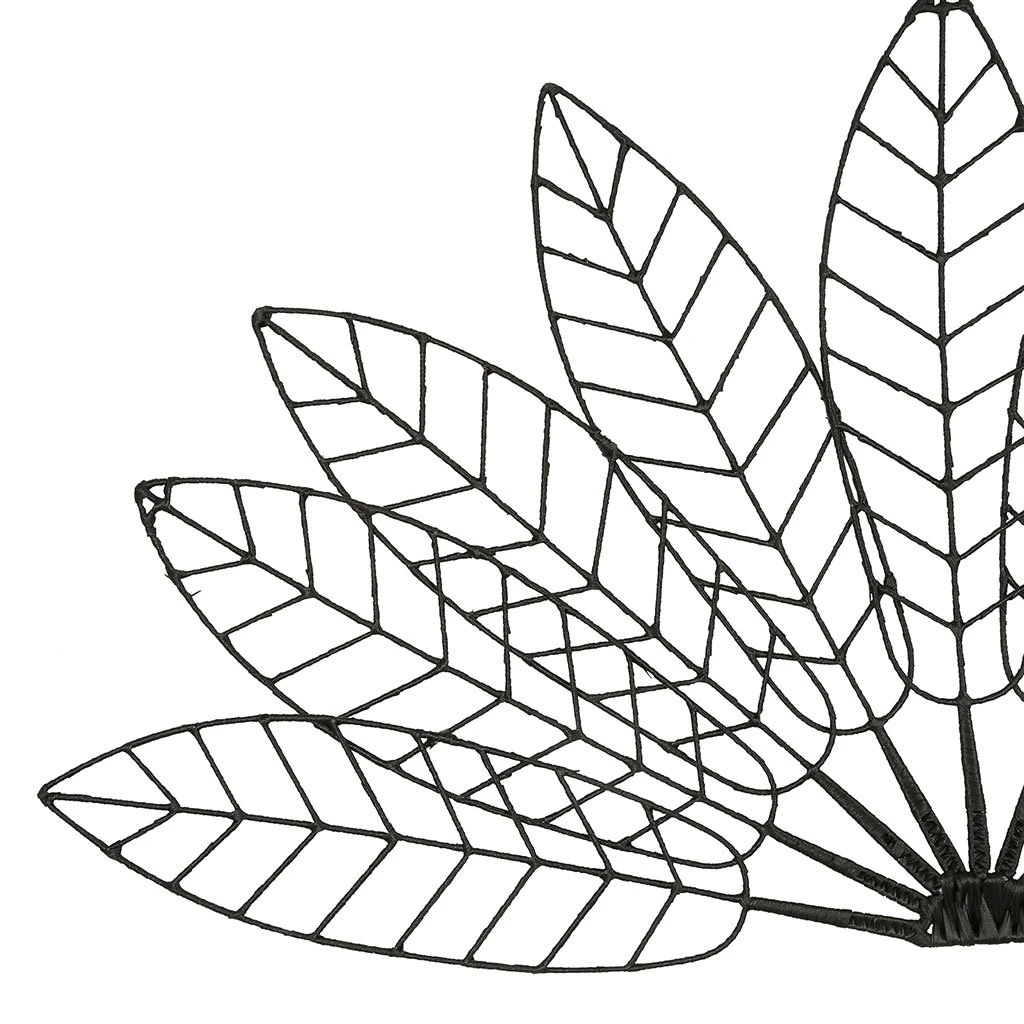 SEMA DESIGN Tête De Lit En Fer Noir - Floraly 4 SEMA DESIGN Tête De Lit En Fer Noir - Floraly – Image 2