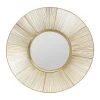 SEMA DESIGN Miroir En Fer Doré D51cm - Ardecor
