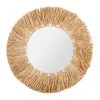 SEMA DESIGN Miroir Rond En Raphia Naturel D52cm - Cauri -Sema Design Boutique 76756 DEB WEB