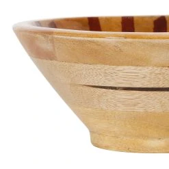 SEMA DESIGN Coupes X2 Terracotta En Manguier - Sweet Leaves -Sema Design Boutique 77072 DET02 WEB