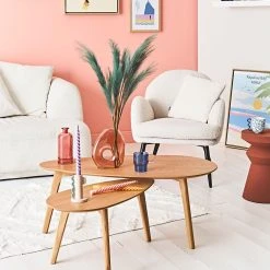 Zago Table Basse Gigogne (lot De 2) En Chêne - Becka -Sema Design Boutique 85f7d amb hd fds cat23 4870