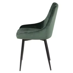 Zago Chaise Salle à Manger En Velours Vert Sapin - Ben 9 Zago Chaise Salle à Manger En Velours Vert Sapin - Ben -Sema Design Boutique 92ad6 ben3