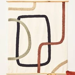 SEMA DESIGN Toile Tuftée écru, Brun Et Sauge En Coton -terre Brulee -Sema Design Boutique 94b53 amb hd fds cat23 5186