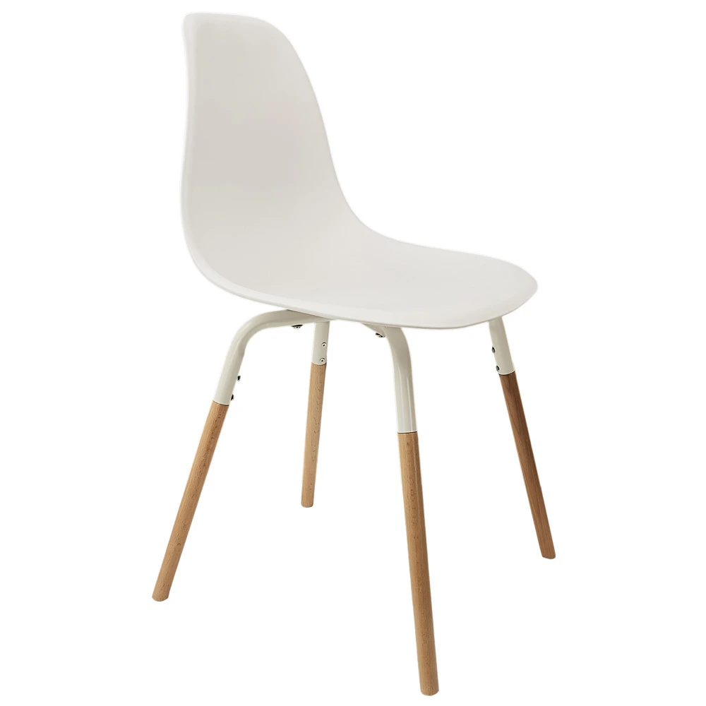 Home Déco Factory Chaise De Salle à Manger Scandinave Blanc - Phenix 3 Home Déco Factory Chaise De Salle à Manger Scandinave Blanc - Phenix