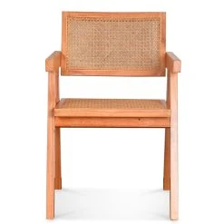 Opjet Fauteuil Rétro En Hévéa Massif Et Cannage - Friendly 7 Opjet Fauteuil Rétro En Hévéa Massif Et Cannage - Friendly -Sema Design Boutique e4775 638269 frn02 web