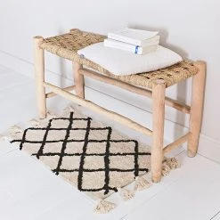 SEMA DESIGN Banc En Osier Naturel